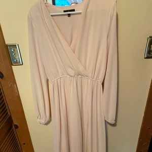 Lulus light pink gown